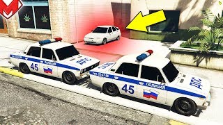 ОНИ МЕНЯ НЕ ЗАМЕТИЛИ! ПОЛИЦЕЙСКАЯ ПОГОНЯ ЗА ВАЗ 2112 В GTA 5 ONLINE