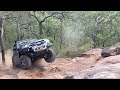 Extreme Offroad in the Ford Everest 4WD, Landcruiser 200, & Toyota Hilux, on Gees Arm South Trail