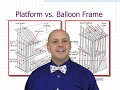 PLATFORM VS BALLOON FRAMING CONSTRUCTION | RESIDENTIAL CONSTRUCTION METHODS | RI REALTOR | BOWTIEGUY