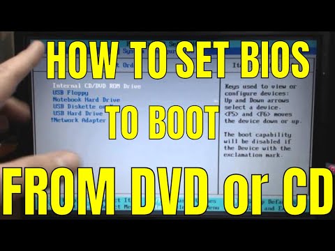 Video: Si Të Zgjidhni Boot Nga DVD Drive Në BIOS