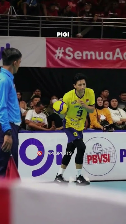 Servis jump andalan Farhan halim #volleyball #farhanhalim #proliga2023