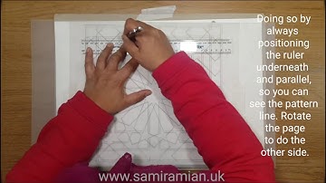 TECHNIQUES #2 - Creating an interwoven Islamic Geometric Pattern
