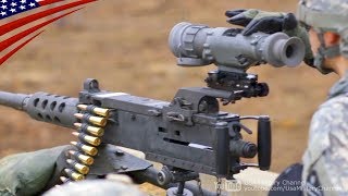 サーマル照準器付きブローニングM2重機関銃