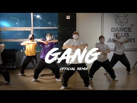 [광주댄스학원]댄스플러스........깡(GANG) Official Remix - 식케이&ph-1&박재범&김하온 ｜Yuri Choreography