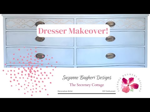 Painted Dresser Complete Makeover!