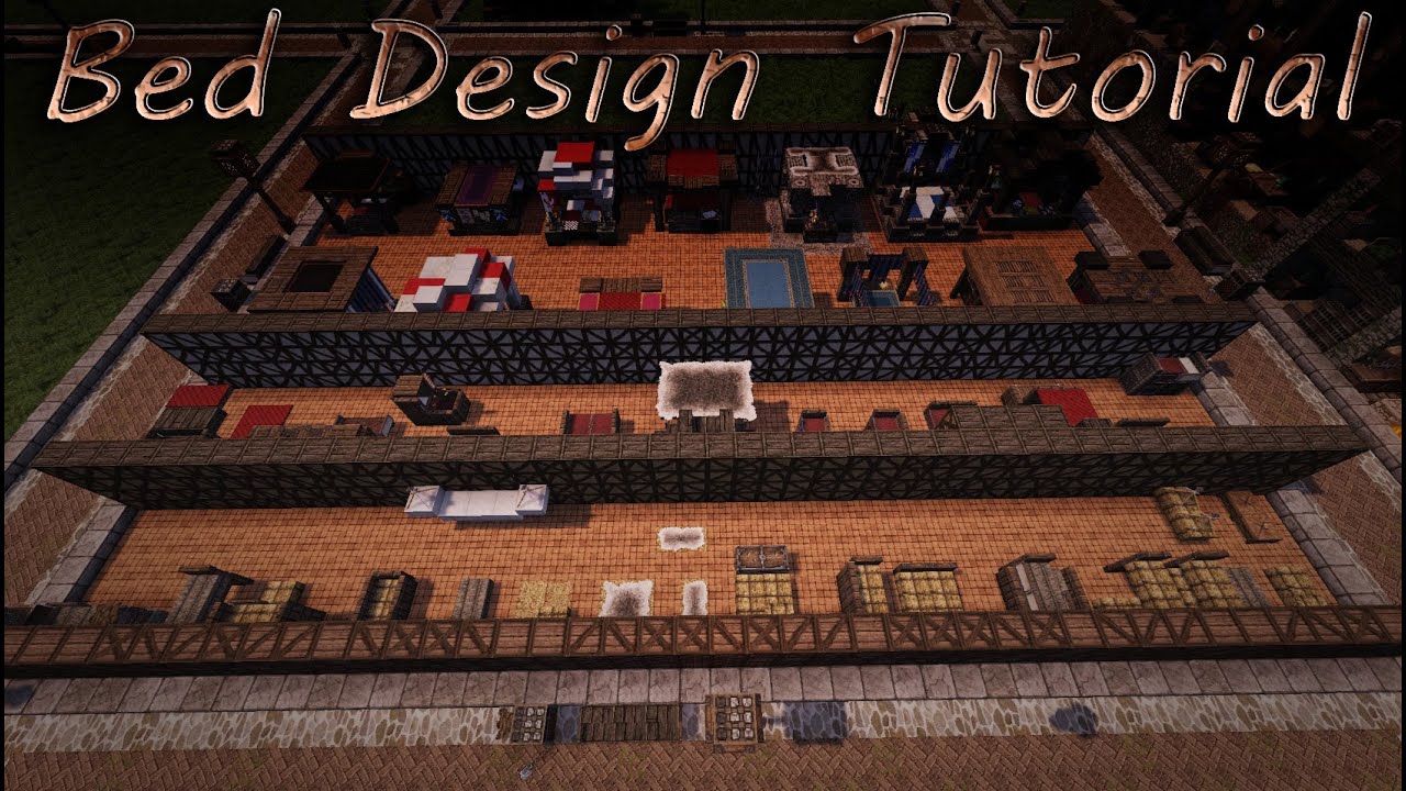 Minecraft: Bed Designs - YouTube