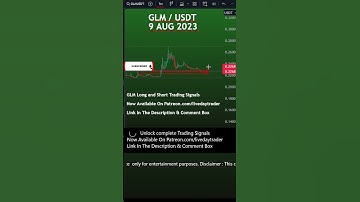 GLM price prediction | Quick update 5min chart | Golem price prediction | Live day trader 9 Aug 2023