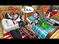 Jj spotted speaker dad cheating with tv woman maid jj and mikey  family sad story in minecraft