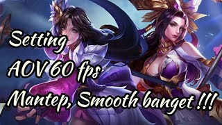 Tutorial Setting AOV 60 fps ! Tambah smooth lanjay screenshot 5