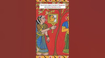 Do you Know This Indian Folk Art Style? Comment Below Your Answers! #folkpainting #folkart #art