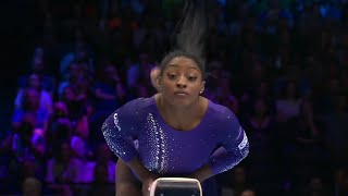 (14.8) Simone biles  Wins the Balance beam Title/ 2023 WAG World Championships