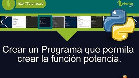 funciones – python (funcion potencia)