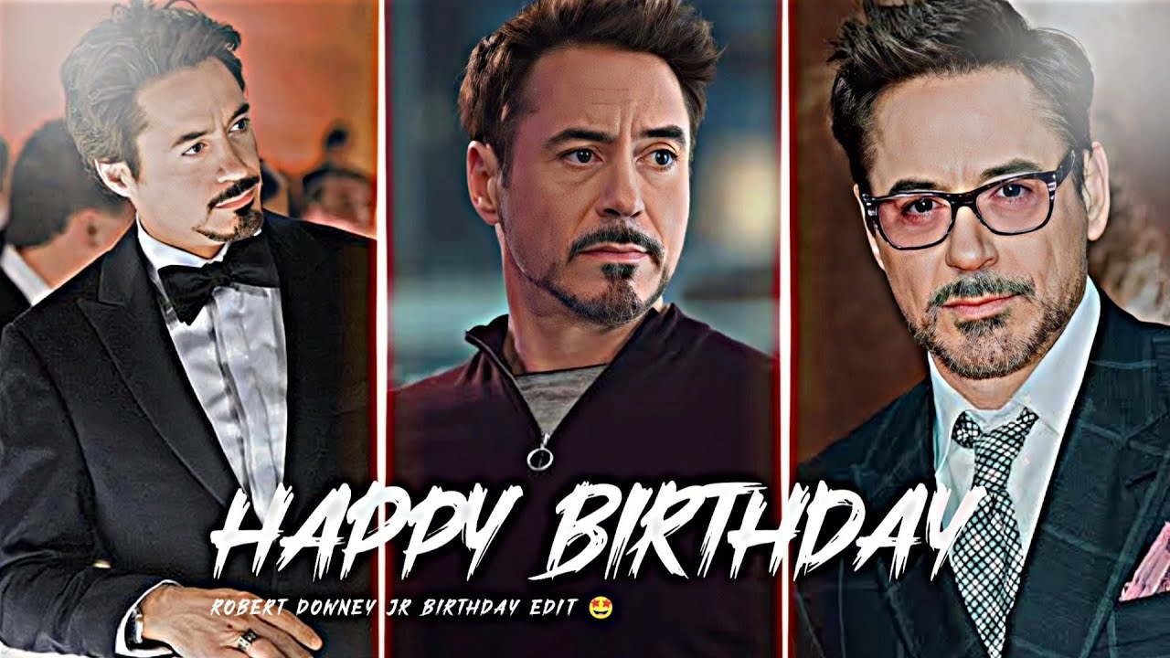 RDJDay  Happy Birthday @robertdowneyjr aka Tony Stark / lron Man