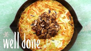 How To Make Egg Foo Yong With Mushroom Sauce American Twist On A Chinese Dish  Recipe  Well Done