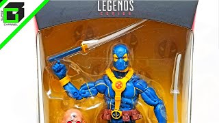 Marvel Legends Comic Super Hero Deadpool Blue Suit Action Figure Loose 