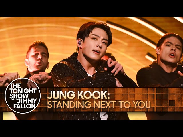 Jung Kook: Standing Next to You | The Tonight Show Starring Jimmy Fallon class=