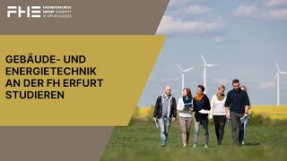 Gebäude- Und Energietechnik An Der Fh Erfurt Studieren