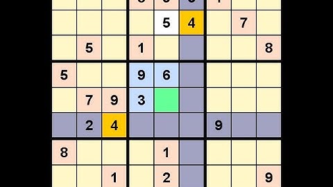 How to Solve Los Angeles Times Sudoku Expert May 24, 2022