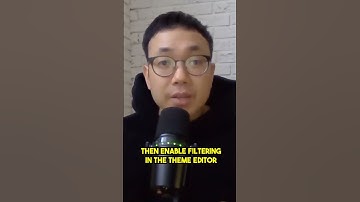 How To Add Filters To Your Collection Page (The Easy Way) #shopify #ecommerce #tutorial