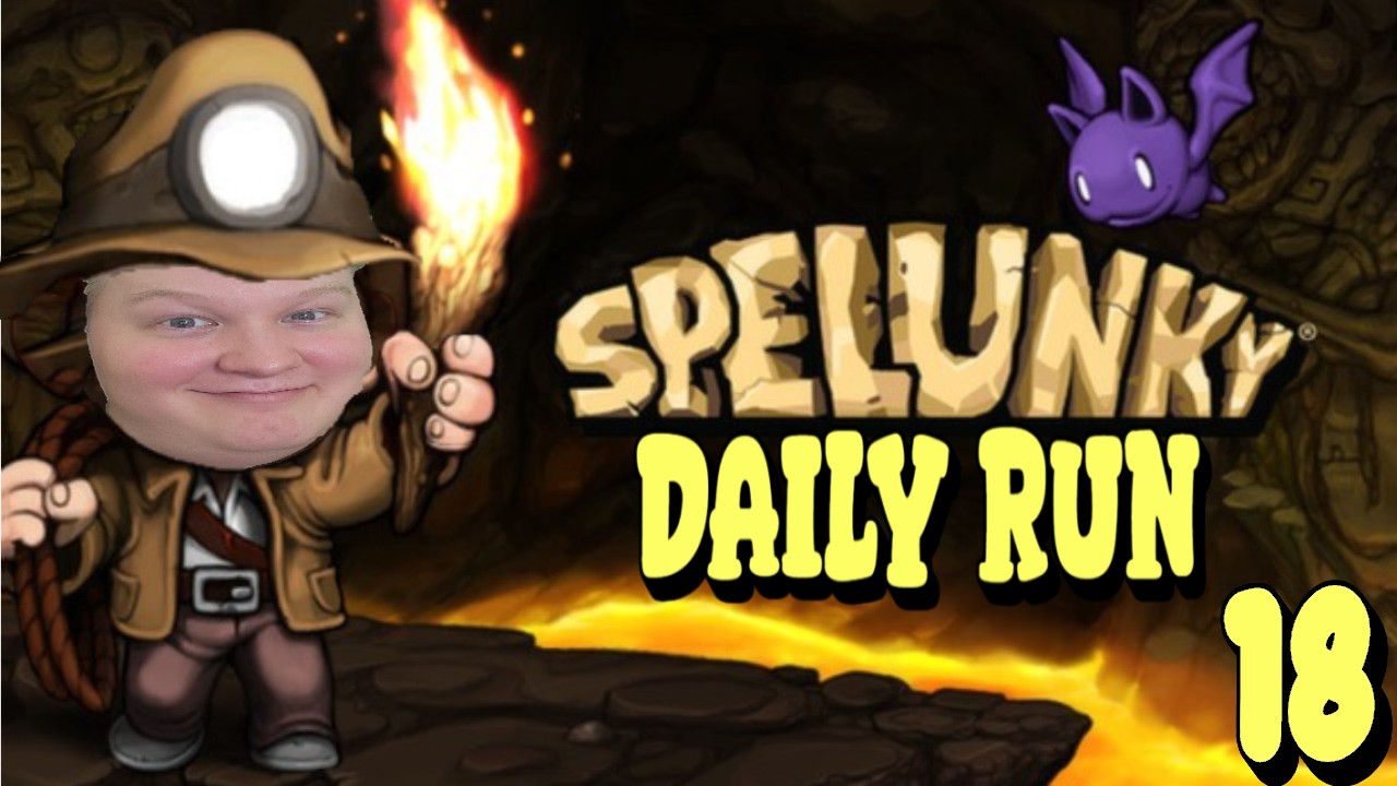 Daily Spelunky 18 I'm cooked