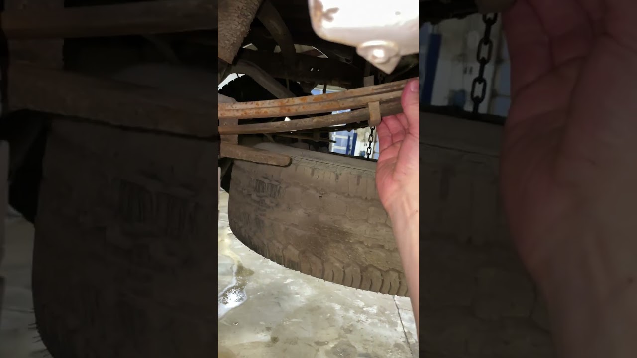 Broken Leaf Springs