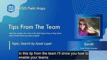 Search by Asset Layer | ArcGIS Field Maps Tips