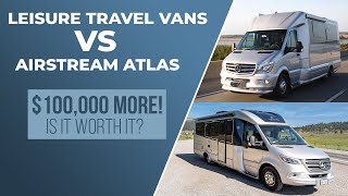 Leisure Travel Vans Unity VS Airstream Atlas. Features & cost comparisons