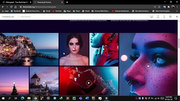 Videograph : Free Bootstrap 4 HTML5 Portfolio Website Template
