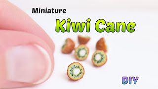 Miniature Kiwi Cane Video Tutorial -  Polymer Clay Tutorial