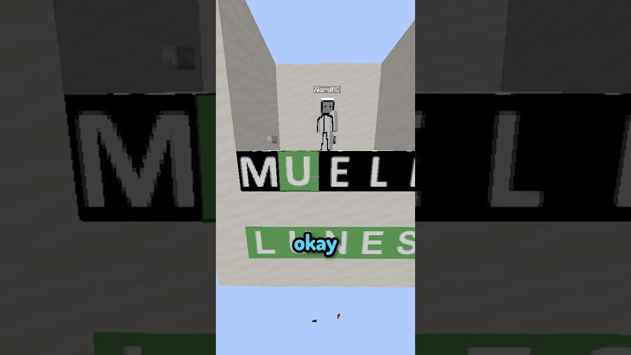adivina la palabra Xiaro y Pollo #minecraft #guessthesong