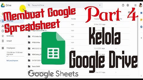 Cara menggunakan bagaimana cara membuat spreadsheet?