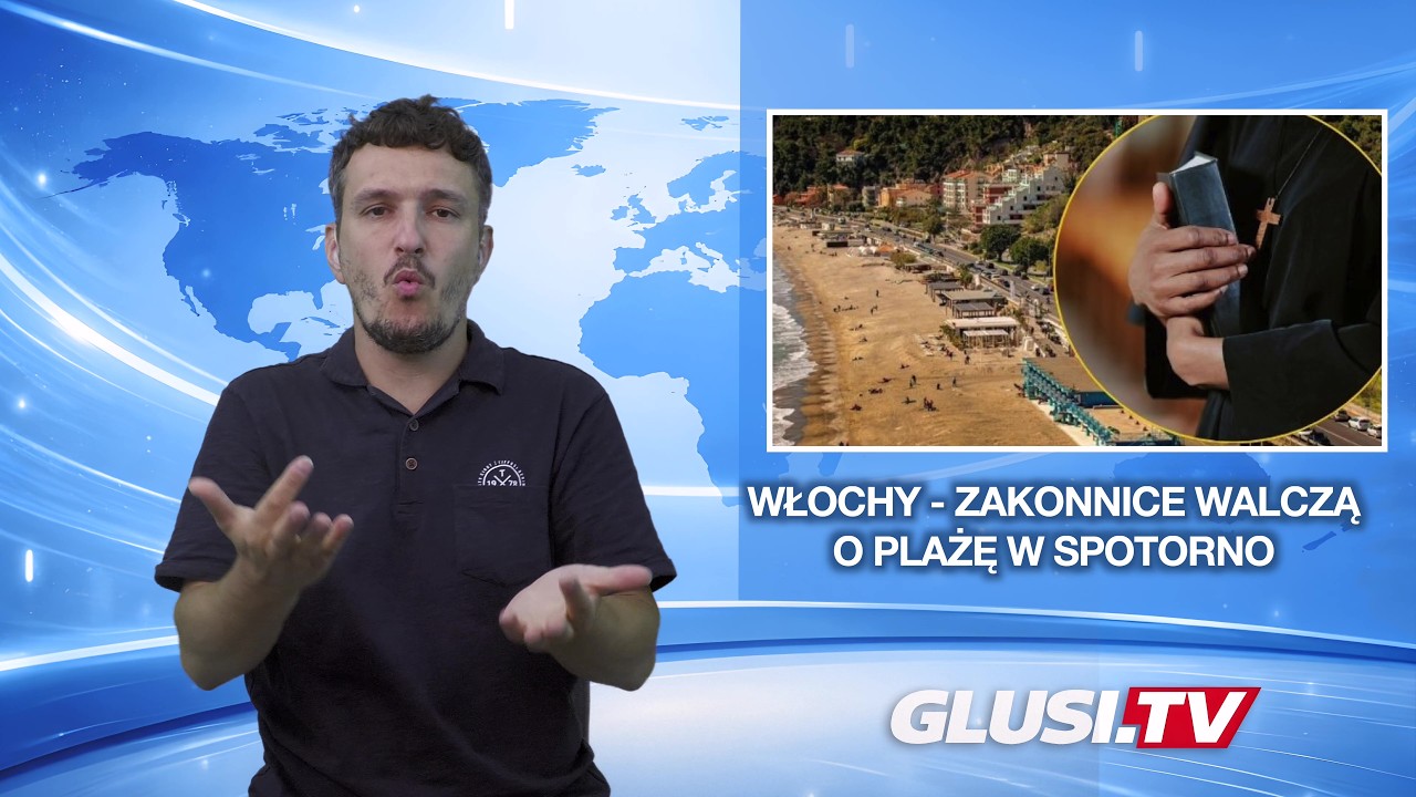 Włochy - zakonnice walczą o plażę w Spotorno