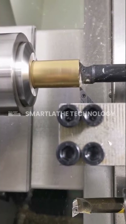 How to processing with double tools on SL-25 | CNC smartlathe