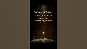 Surat An-Nasr (The Divine Support) | Mishary Rashid Alafasy| مشاري بن راشد العفاس | سورة النصر#quran