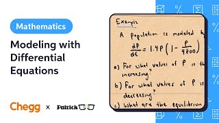 Modeling with Differential Equations Ft. PatrickJMT