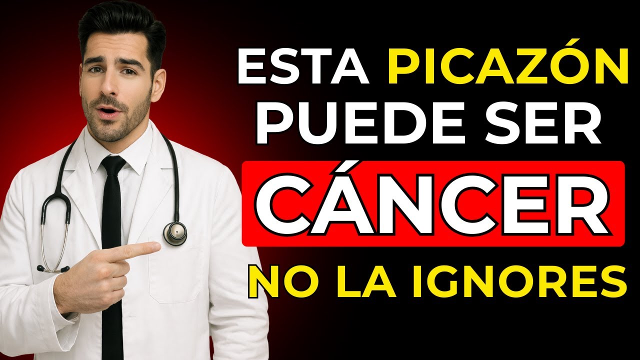 PICAZÓN que ALERTA CÁNCER 5 zonas del cuerpo que NO debes ignorar