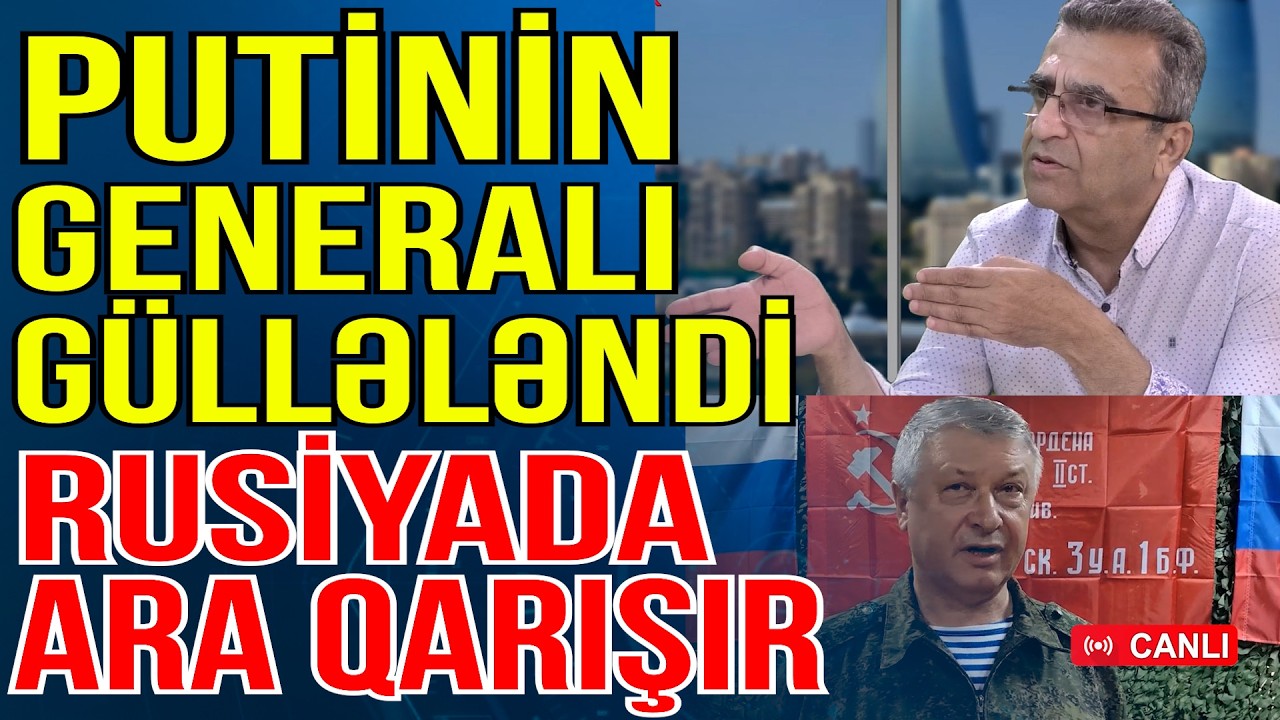 Putinin generalı G*ÜLLƏLƏNDİ - Rusiyada ara qarışır - Gündəm Masada - Media Turk TV