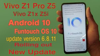 Vivo Z1Pro & Z1x Android 10 Funtouch OS 10 Rolling out India New Update Z5 &Z5i /By Technical Salman