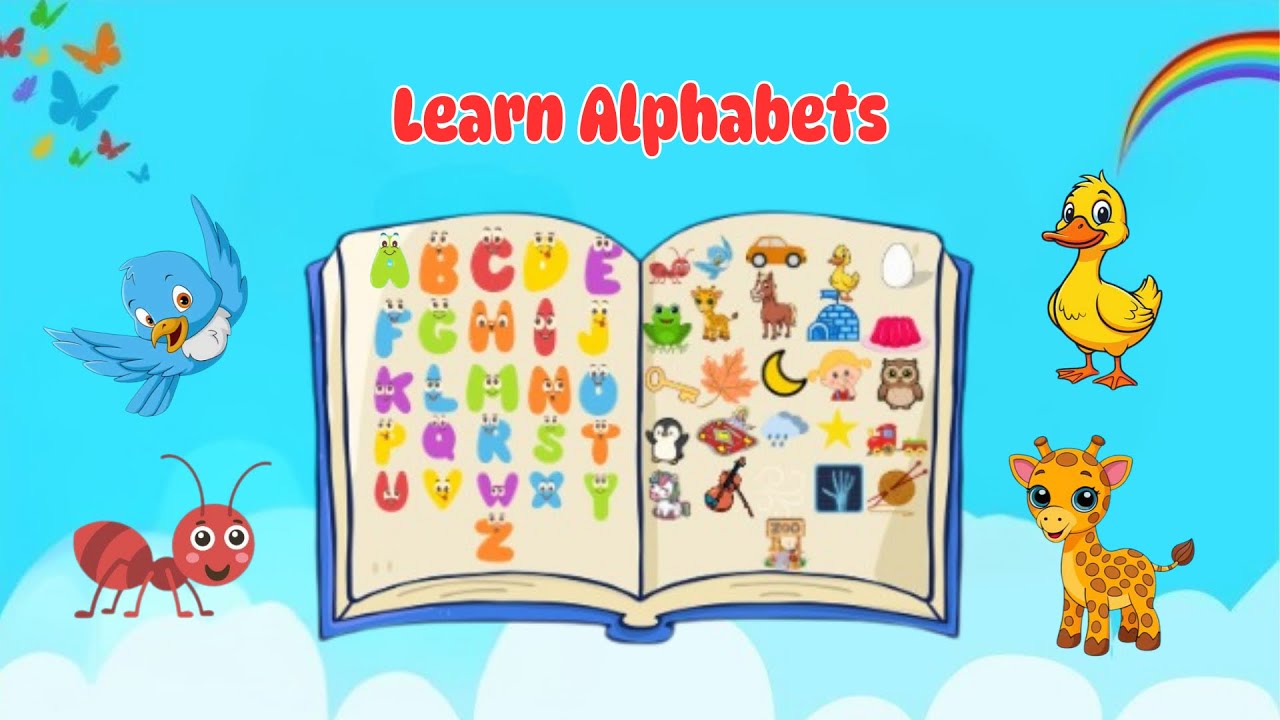 ABC Song for Kids 🎵 Learn Alphabet A–Z | Fun Learning - YouTube