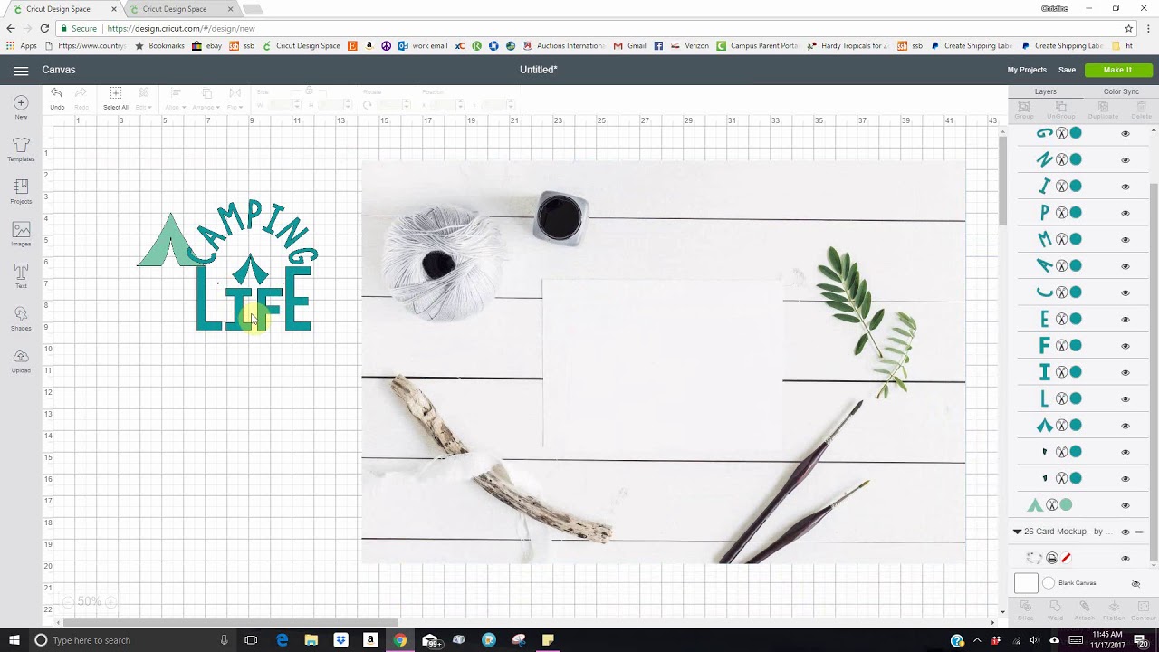 Download MOCKUP TUTORIAL FOR CRICUT DESIGN SPACE - YouTube