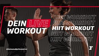 Fitness First Live Workout - HIIT Workout mit Filiz