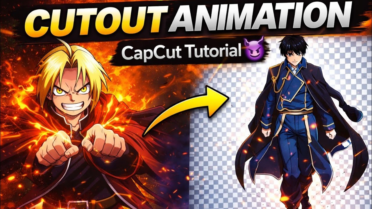 How to edit cutout animation (Trending) | Ytshortcut | CLICK IT                            #trending