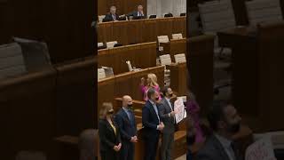 Matovič a jeho poslanci v parlamente narušili prejav Šimkovičovej