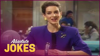 Newly Employed Newsreader Gets On Everyones Nerves | Drop The Dead Donkey S1 E2 | Absolute Jokes