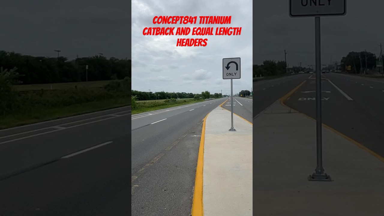 C8Z 1 of 1 Equal Length Headers/Titanium Catback- Concept841 