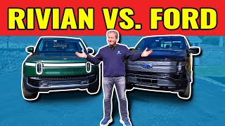 Real World Range Test: Ford F150 Lightning vs Rivian R1T