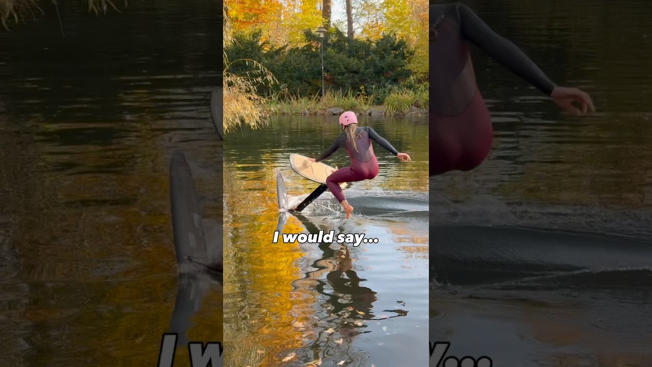 She NEVER gave up until… #waitforit ! ‍ #sportsgirl #sports #journey #watersports #nevergiveup