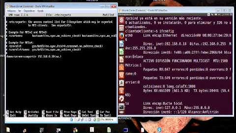 NFS Linux Ubuntu Server y Cliente