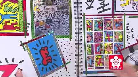 Keith Haring Inspired Project for Kids