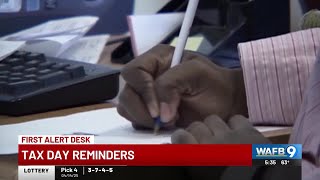 Here are important reminders for Tax Day